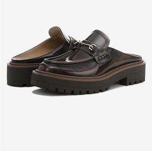 Sam edelman Lennon dark brown mules 
Size 8